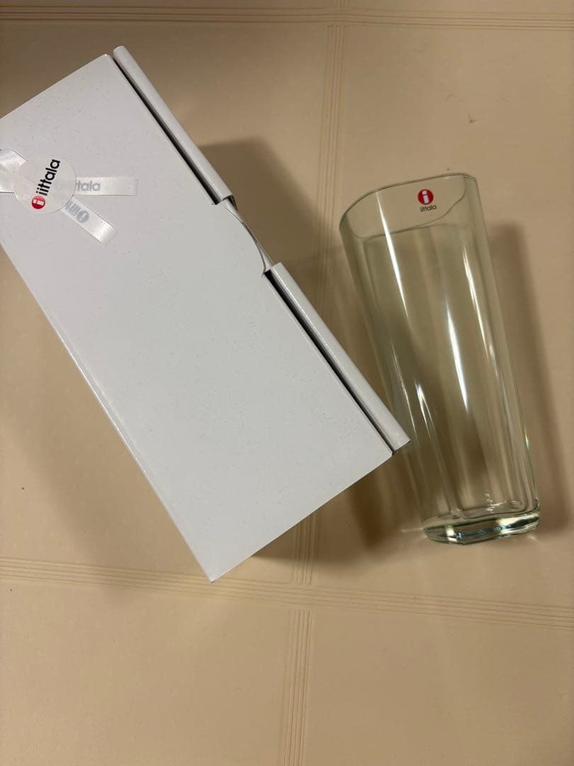  AALTO 花瓶 180mm クリア