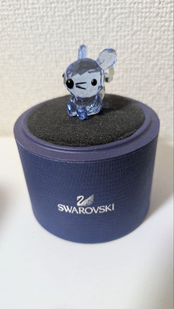 【廃盤品】SWAROVSKI 干支 ネズミ 吉井宏氏