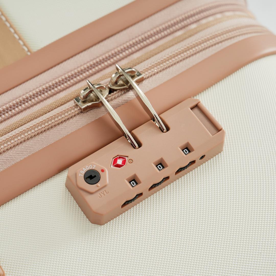 スーツケース Lサイズ 容量拡張 キャリーケース ストッパー suitcase