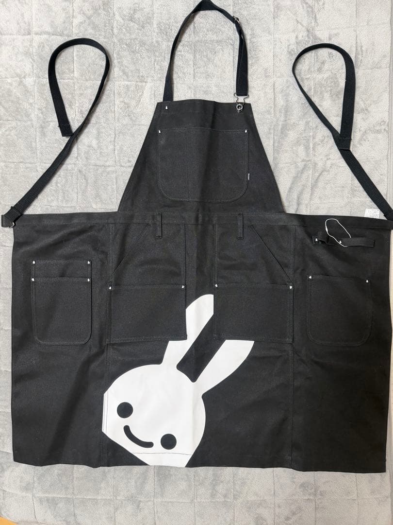 CUNE ウサギプリントエプロン ONE SIZE