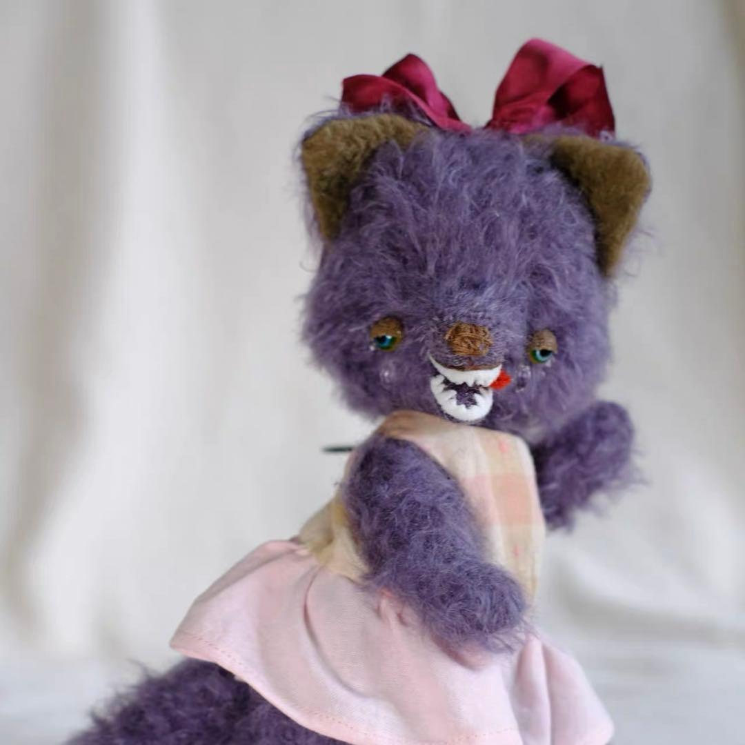 泣き虫オオカミさん アーティストベア ぬいぐるみ ハンドメイド 海外作家様