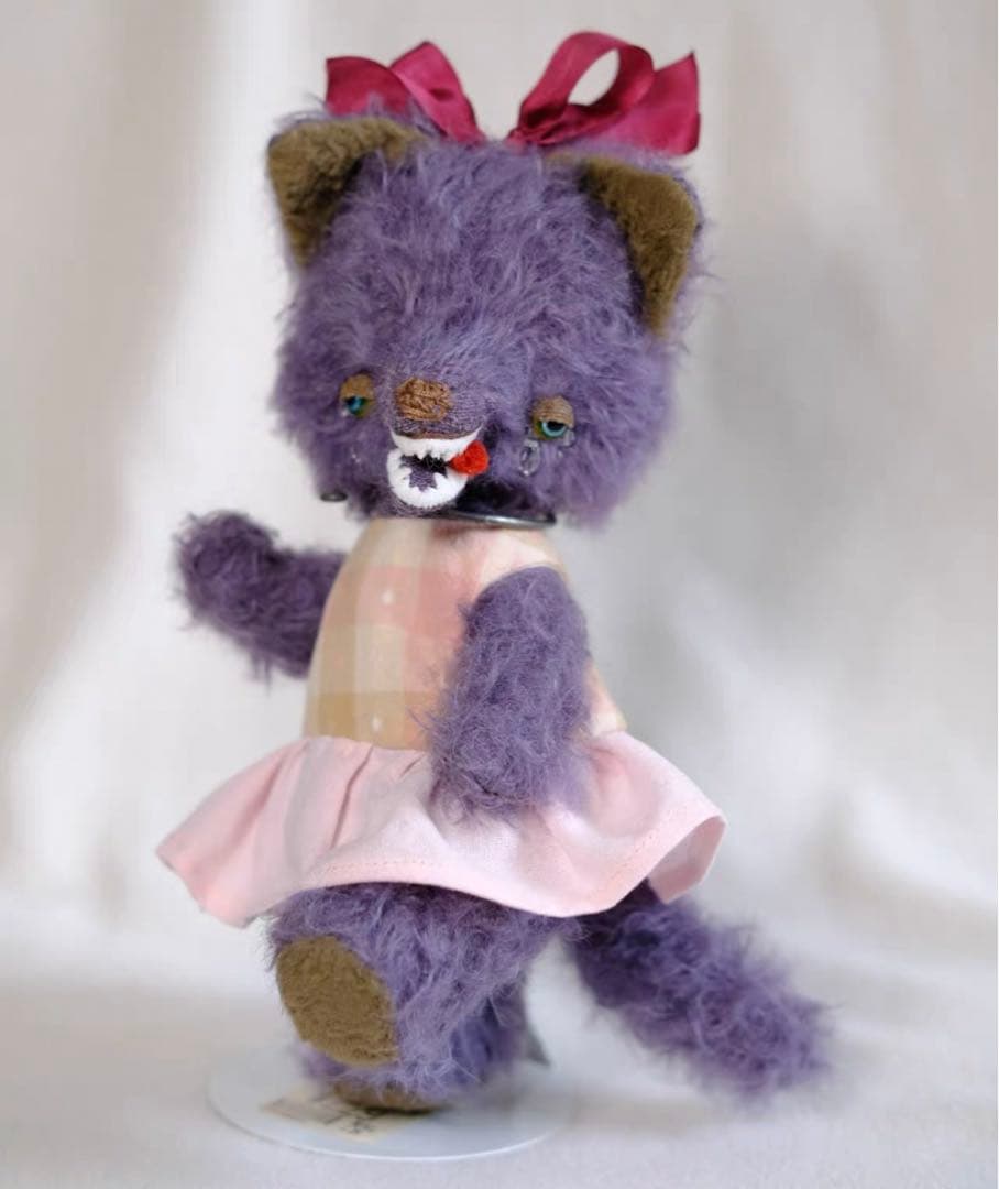 泣き虫オオカミさん アーティストベア ぬいぐるみ ハンドメイド 海外作家様