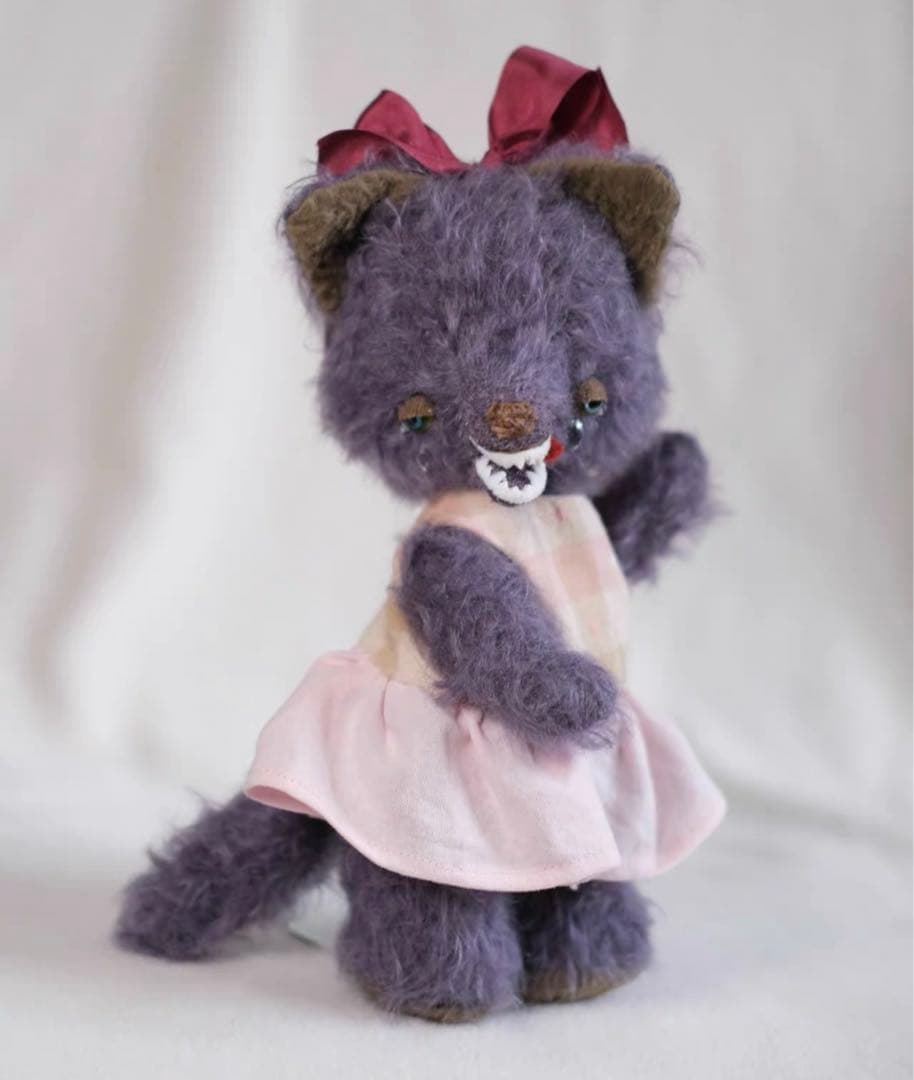泣き虫オオカミさん アーティストベア ぬいぐるみ ハンドメイド 海外作家様