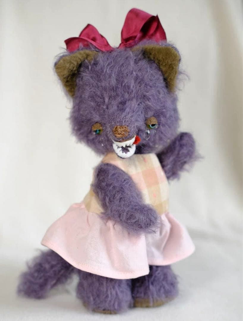 泣き虫オオカミさん アーティストベア ぬいぐるみ ハンドメイド 海外作家様