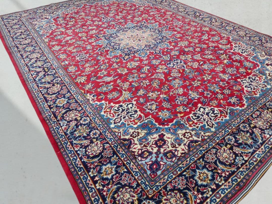 大判　ペルシャ絨毯　398×293cm　イラン産　手織り