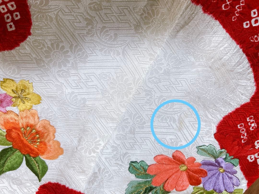 豪華逸品正絹セット♡七五三　3歳　女の子　一式　総絞り被布　赤