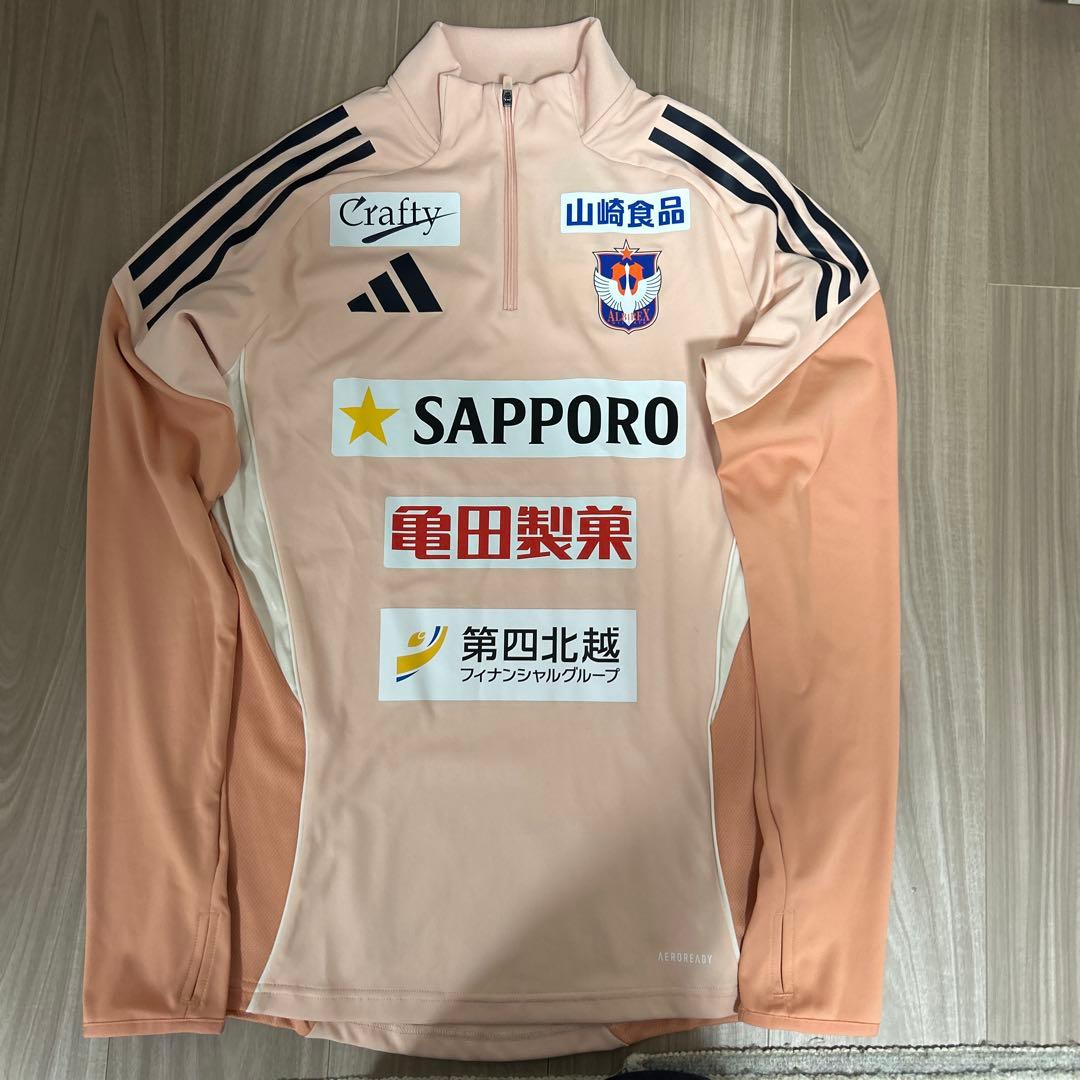 25 アルビレックス新潟 TIRO25コンペティショントレーニングトップ M