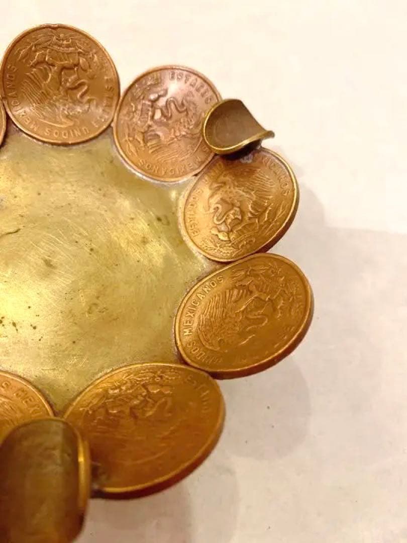 灰皿　小物入れ　ヴィンテージ　アシュトレー　真鍮