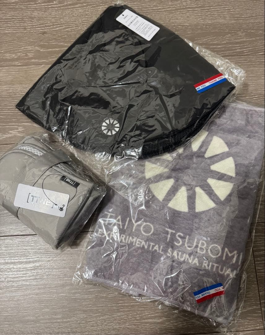 大阪万博　太陽のつぼみ　サウナ用品