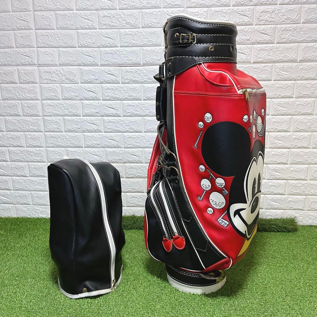美品 入手困難 BELDINGSPORTS ミッキーマウス キャディバッグ