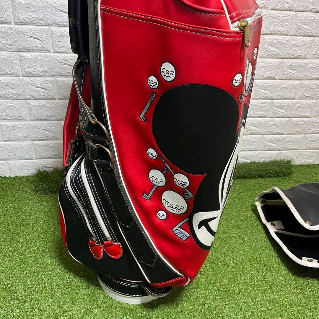 美品 入手困難 BELDINGSPORTS ミッキーマウス キャディバッグ