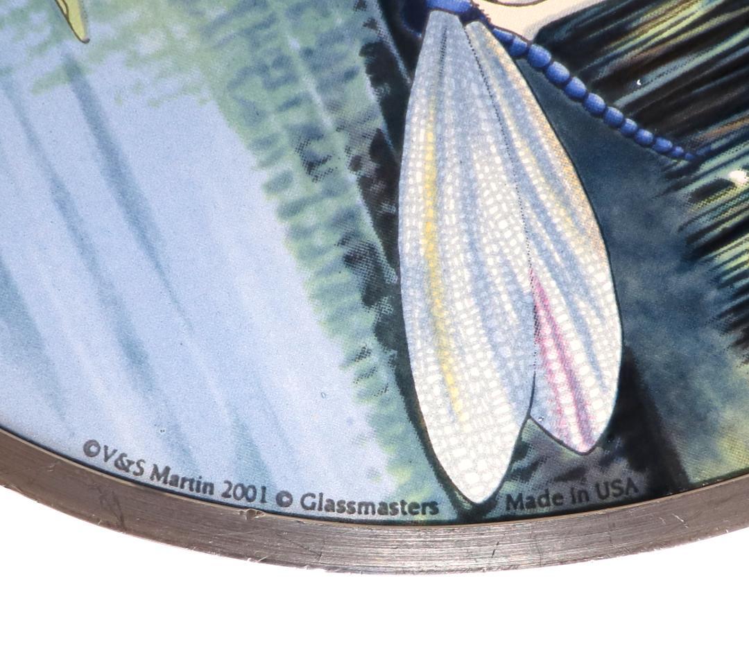 シシリー・メアリー・バーカー 蜻蛉に乗る妖精 ヴィンテージステンドグラス花の妖精