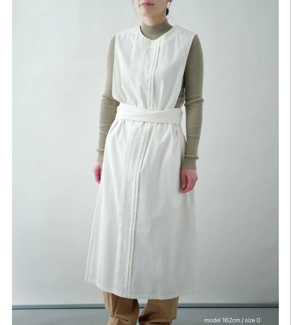 hatsutoki kitchen ノースリーブポップオーバー(エクリュ)