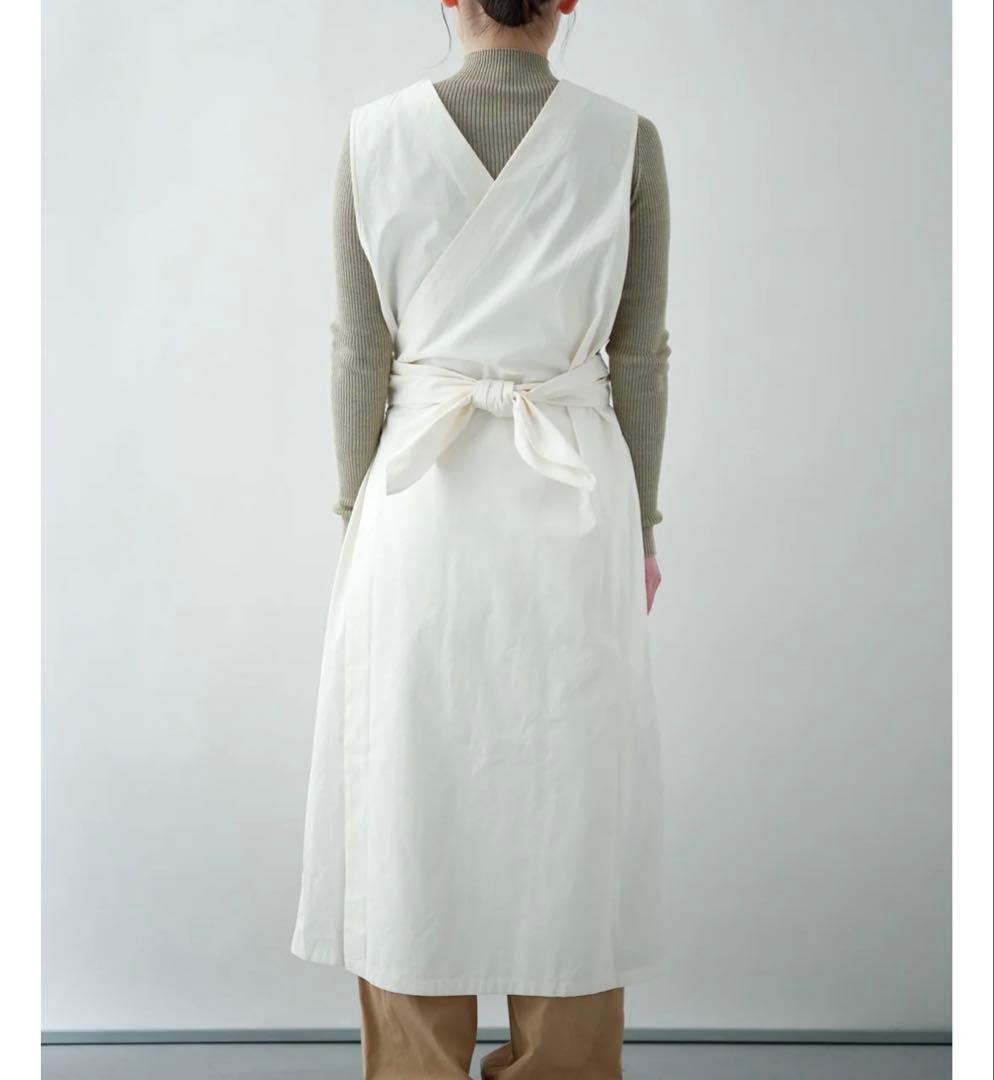 hatsutoki kitchen ノースリーブポップオーバー(エクリュ)