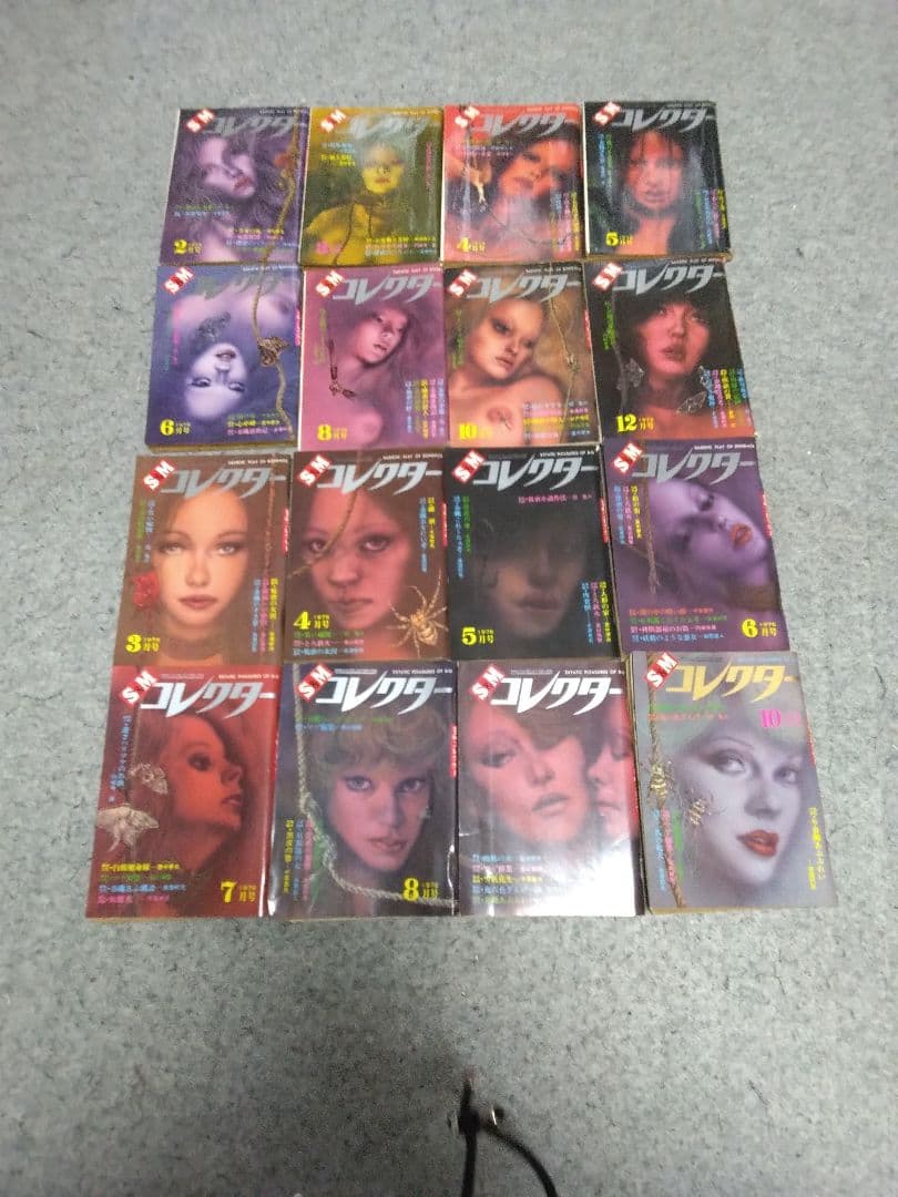 ★入手困難★匿名配送 昭和レトロ S&Mコレクター16冊 団鬼六、春川ナミオ他