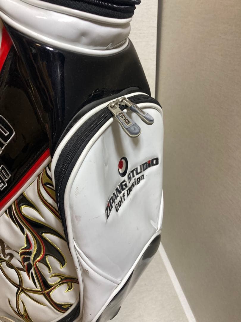 希少　ZIPANG STUDIO 琉球ゴルフ　ドラゴンキャディバッグ