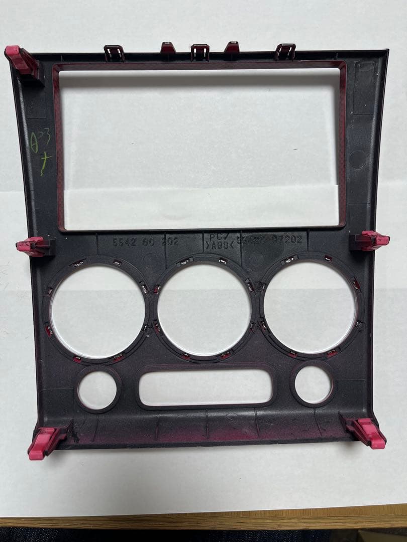 コペン l880k カーボン調パネルセット　赤