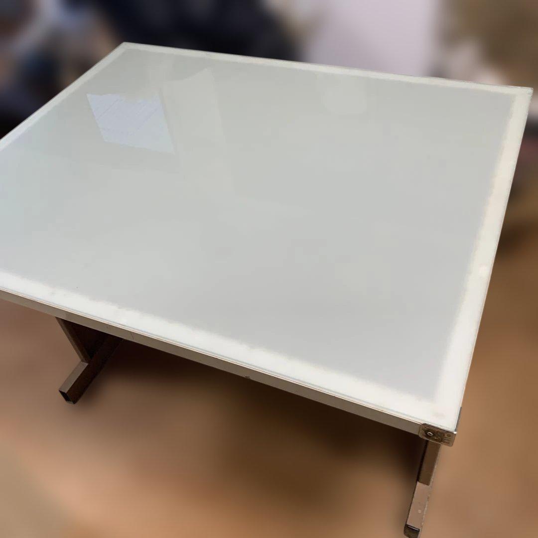 AYASEライトテーブル 電源コンセント付き