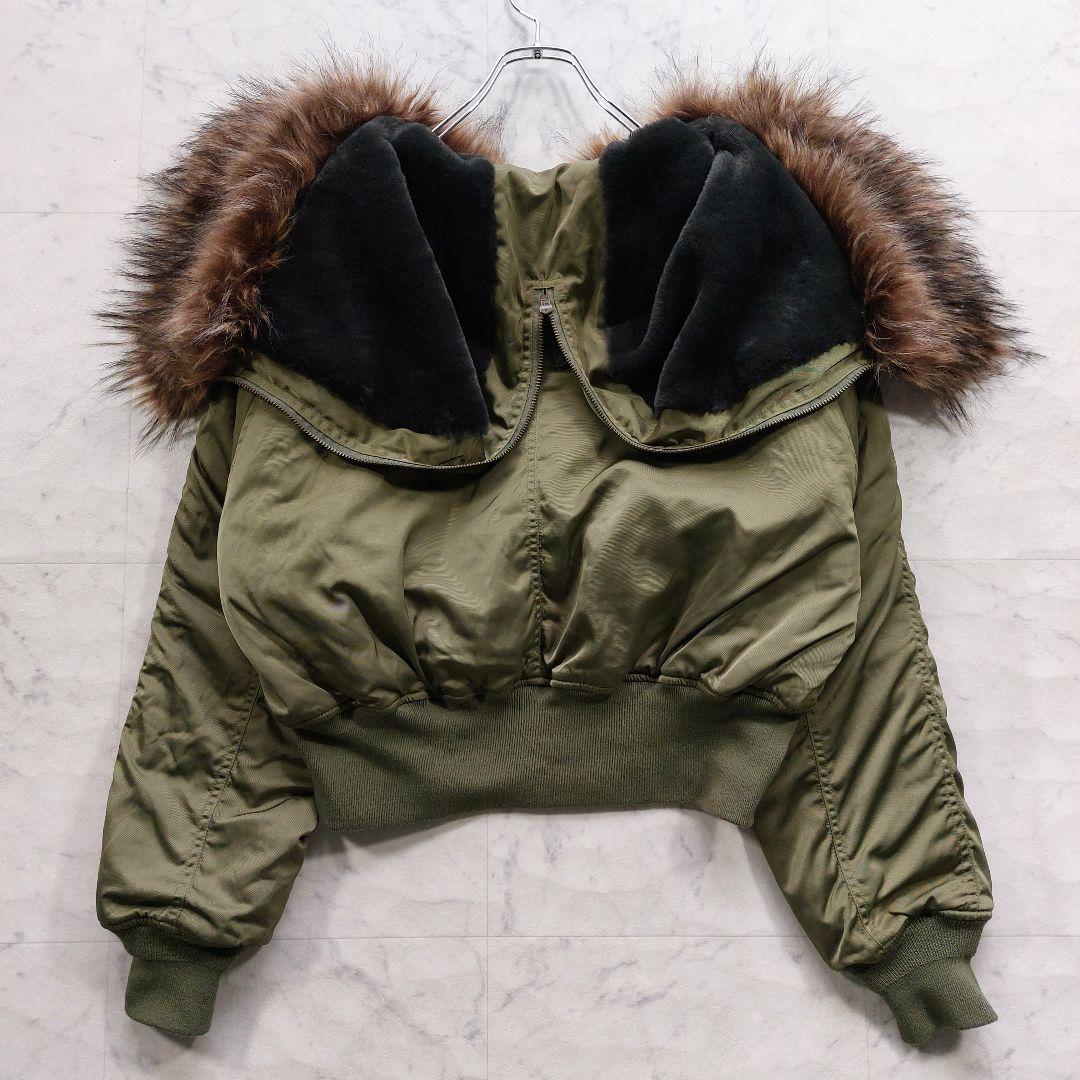 archive y2k 短丈 N2B フライトジャケット M ミリタリー