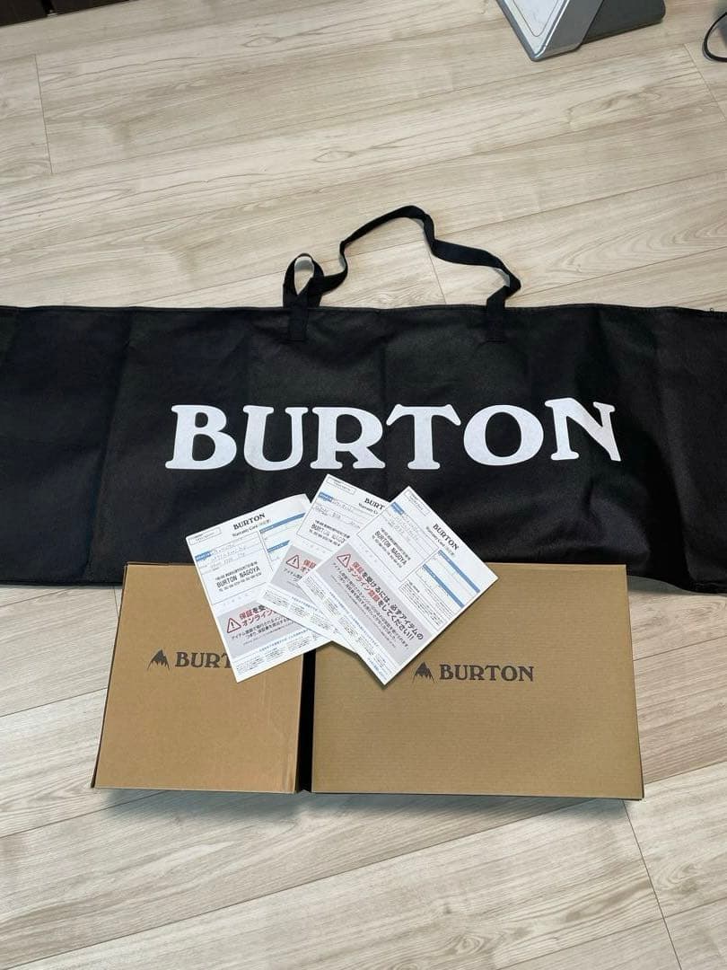 バートンチョッパー110、ビンディング、ブーツ3点セット