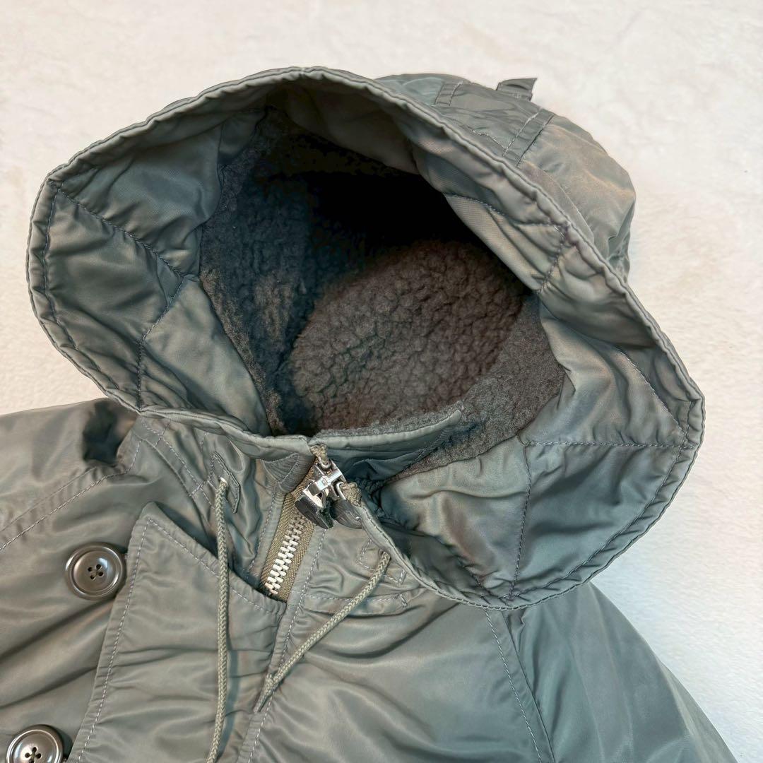 BEAMS+ N-3B フライトジャケット ダウンジャケット カーキ