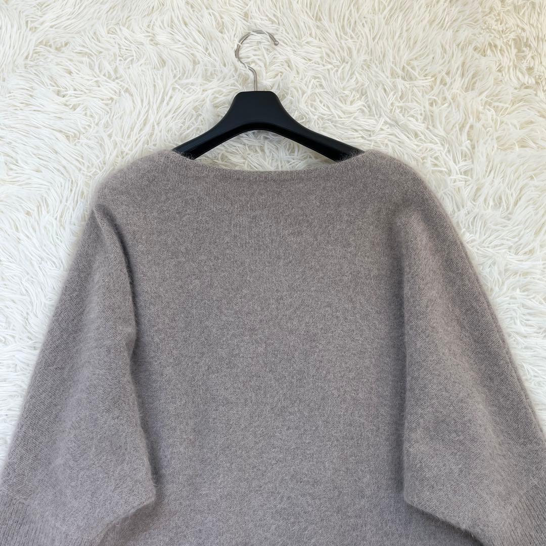 BEARDSLEY　FOXウールドルマンニット モカ　Fサイズ