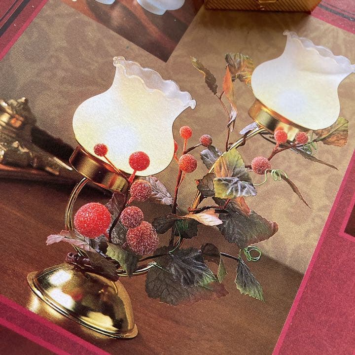 うさたんページ 真鍮とシュガープラムキャンドルホルダーセット