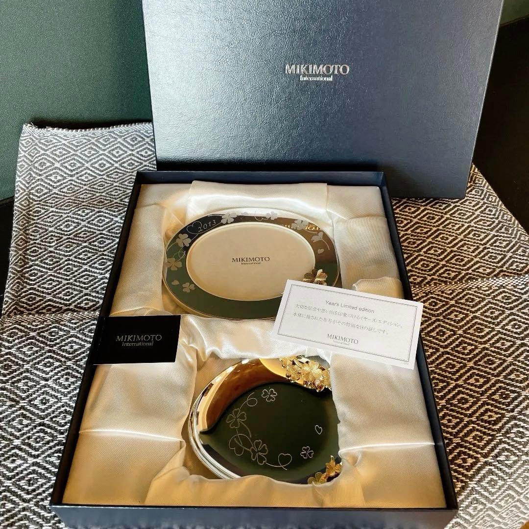 未使用 【2点セット】 MIKIMOTO ジュエリートレイ フォトフレーム