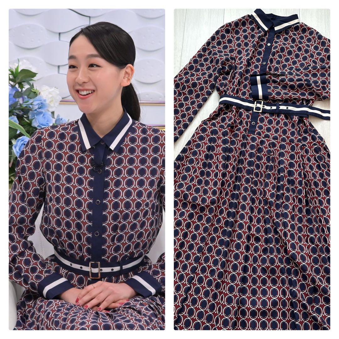 浅田真央さん着用♡ Diagram グレースコンチネンタル ワンピース