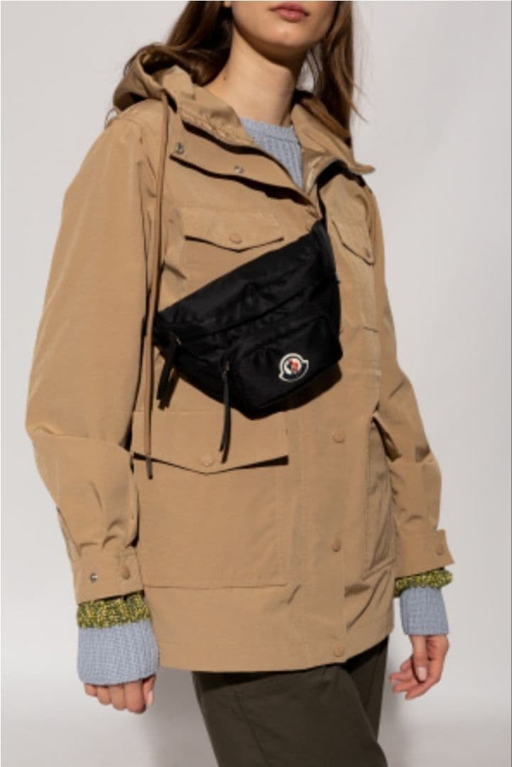 【即完終売品】 MONCLER モンクレール ベルトバッグ ナイロン レザー