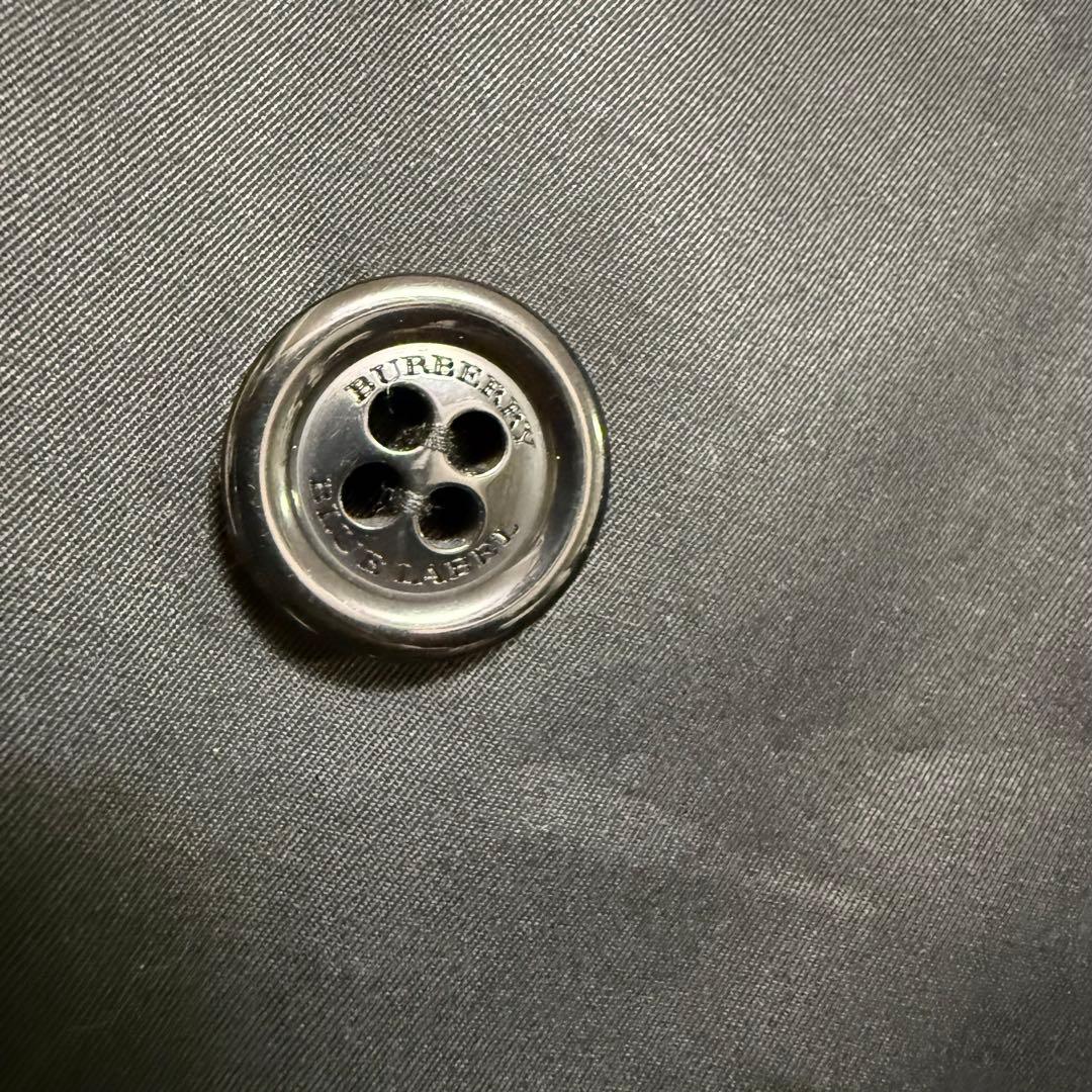 極美品✨️ BURBERRY トレンチコート 女優襟 黒 ベルト ダブルボタン