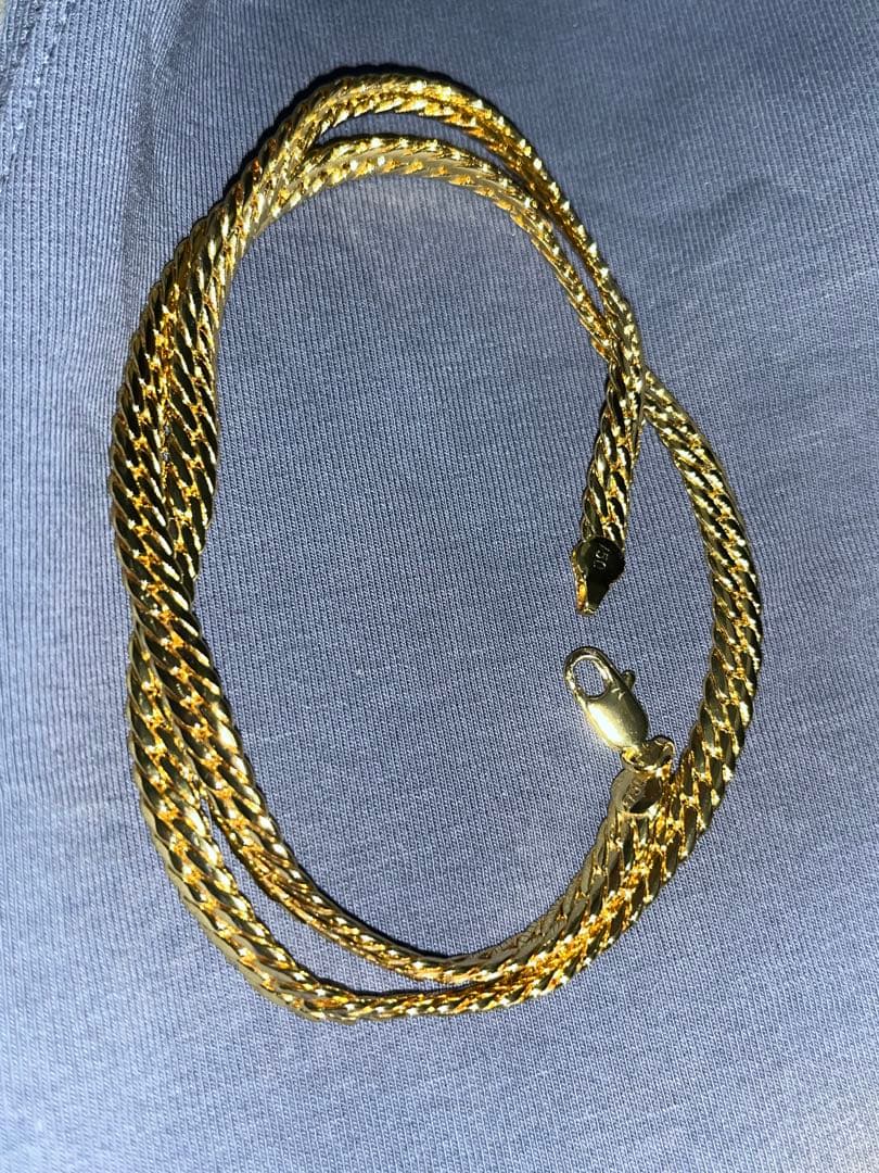 遺品整理　ネックレス　750刻印　長さ50cm