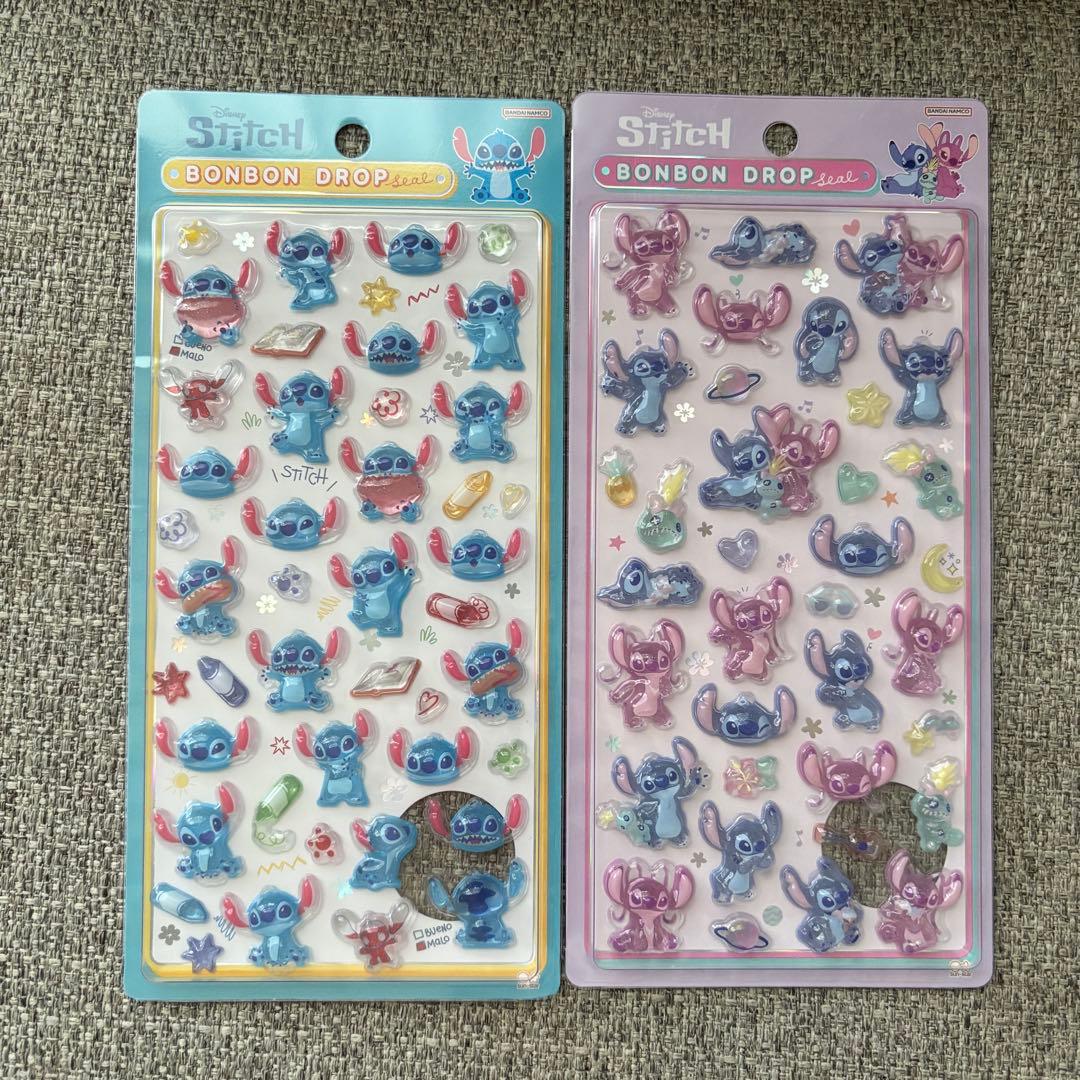 即購入⭕️【正規品】ボンボンドロップシール 6枚セット　ディズニー第二弾