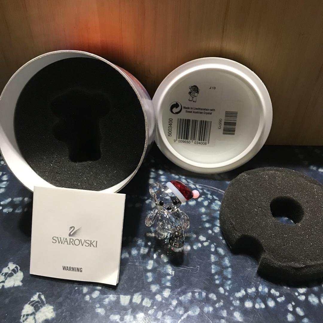 スワロフスキー　サンタ　ベア　箱付き