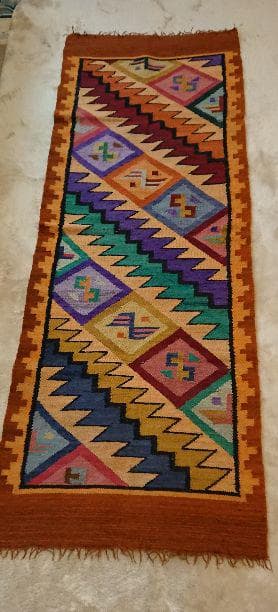 新品☆手織り テーブルクロス、タペストリー、マット(中)