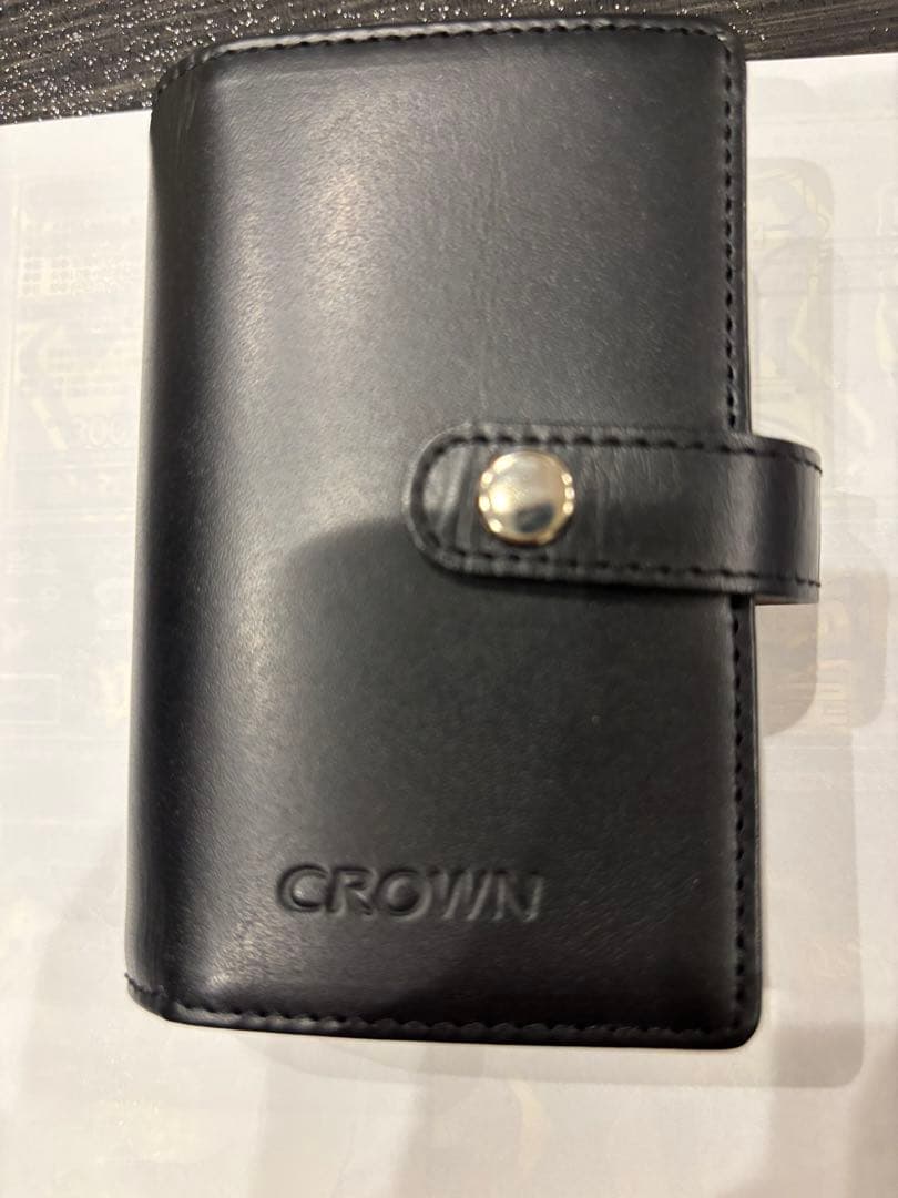 トヨタクラウン純正、210クラウン用、本革キーケース、ブックタイプ