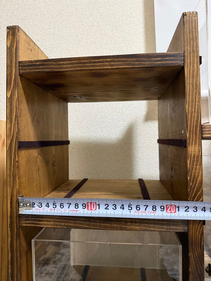 【確認用】 アクリルボックス ディスプレイ棚 オーダーメイド品 飾り棚