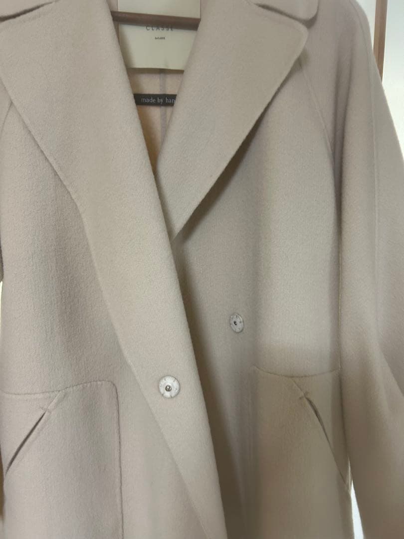 Doclasseベージュ チェスターコート