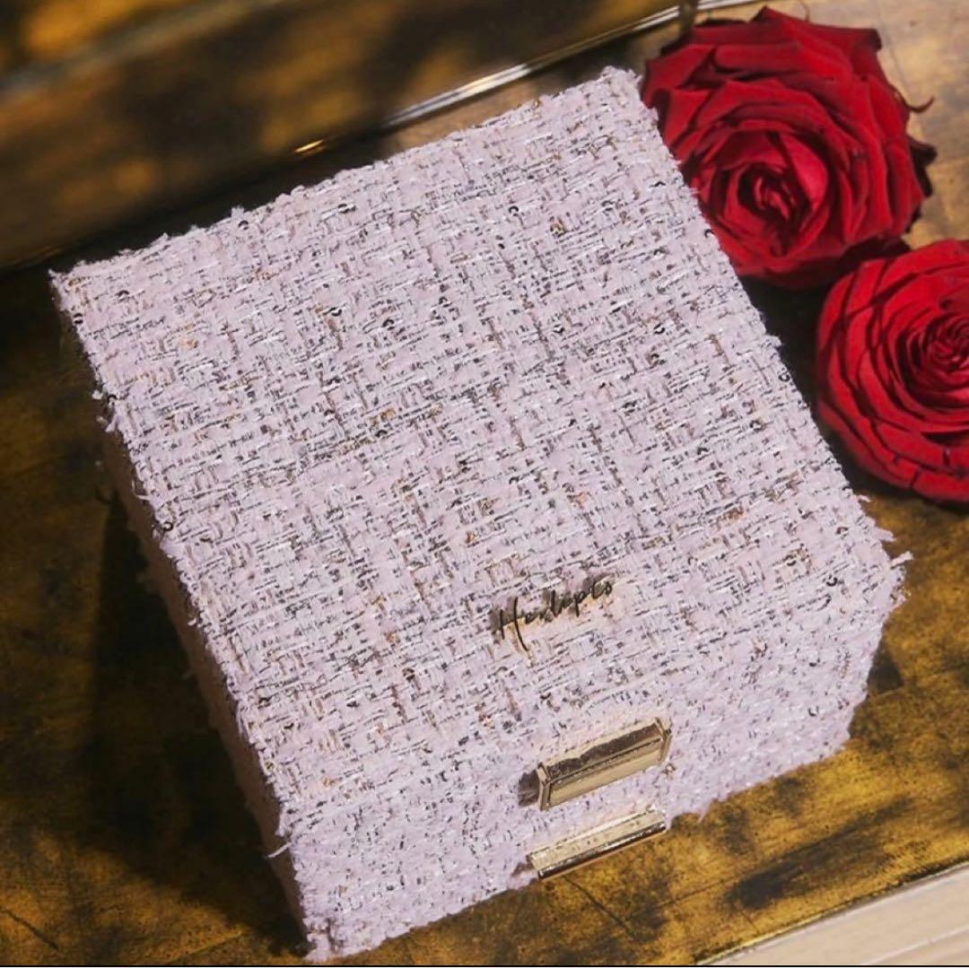 Herlipto tweed jewelry box ノベルティ