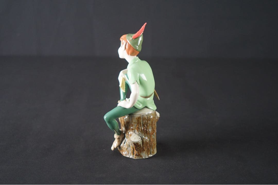 美品 リヤドロ Disney ディズニー ピーターパン 65周年 フィギュリン