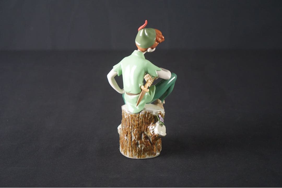 美品 リヤドロ Disney ディズニー ピーターパン 65周年 フィギュリン