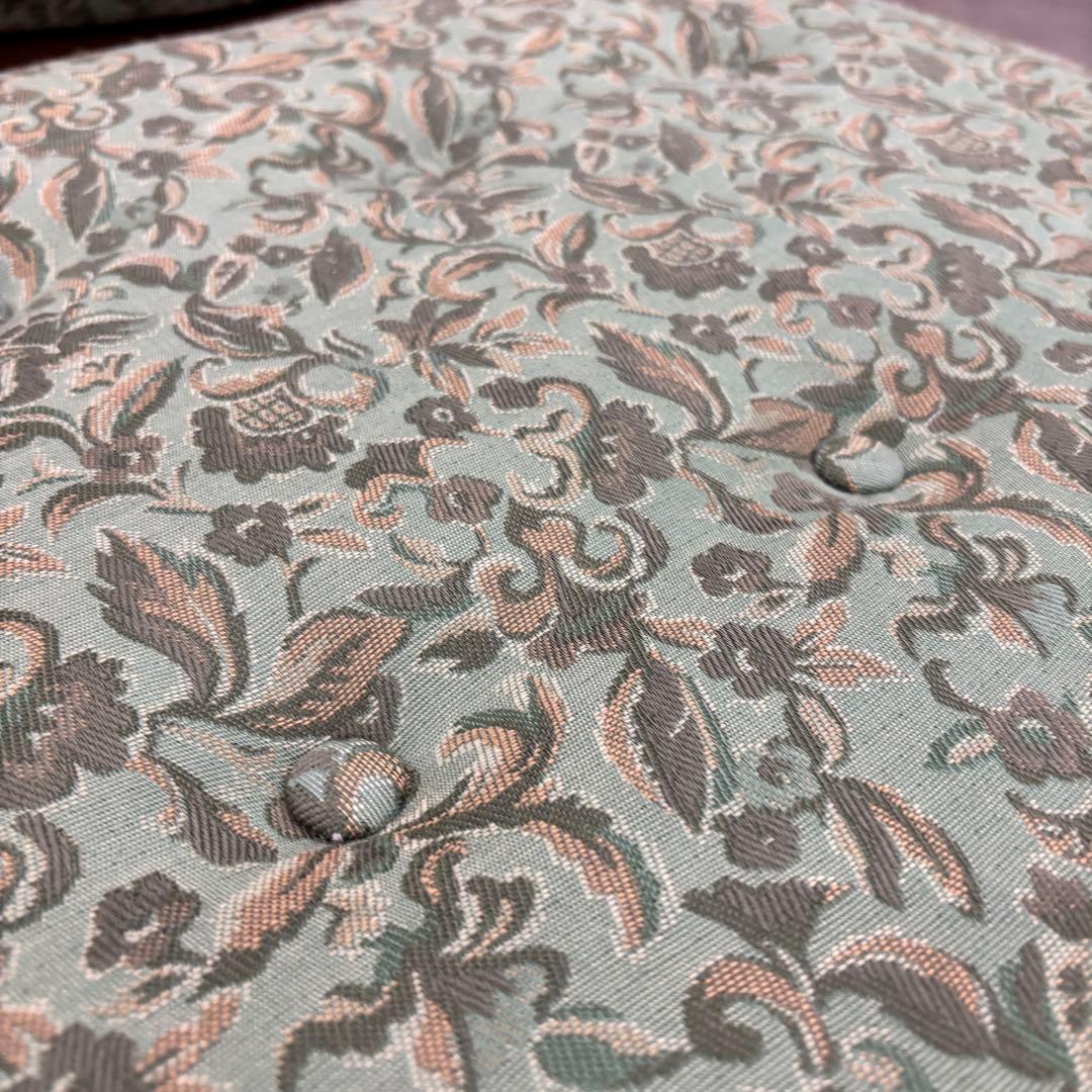 カリモク コロニアル リクライナー RC6030A682 スツール付 応接椅子