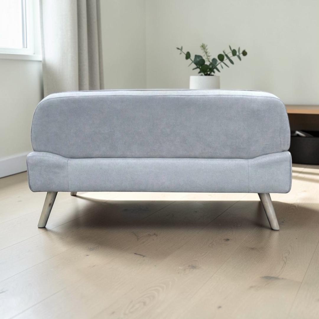 【新品】2WEY タイプ　ロー・ハイ兼用　ベンチソファ　2人掛け