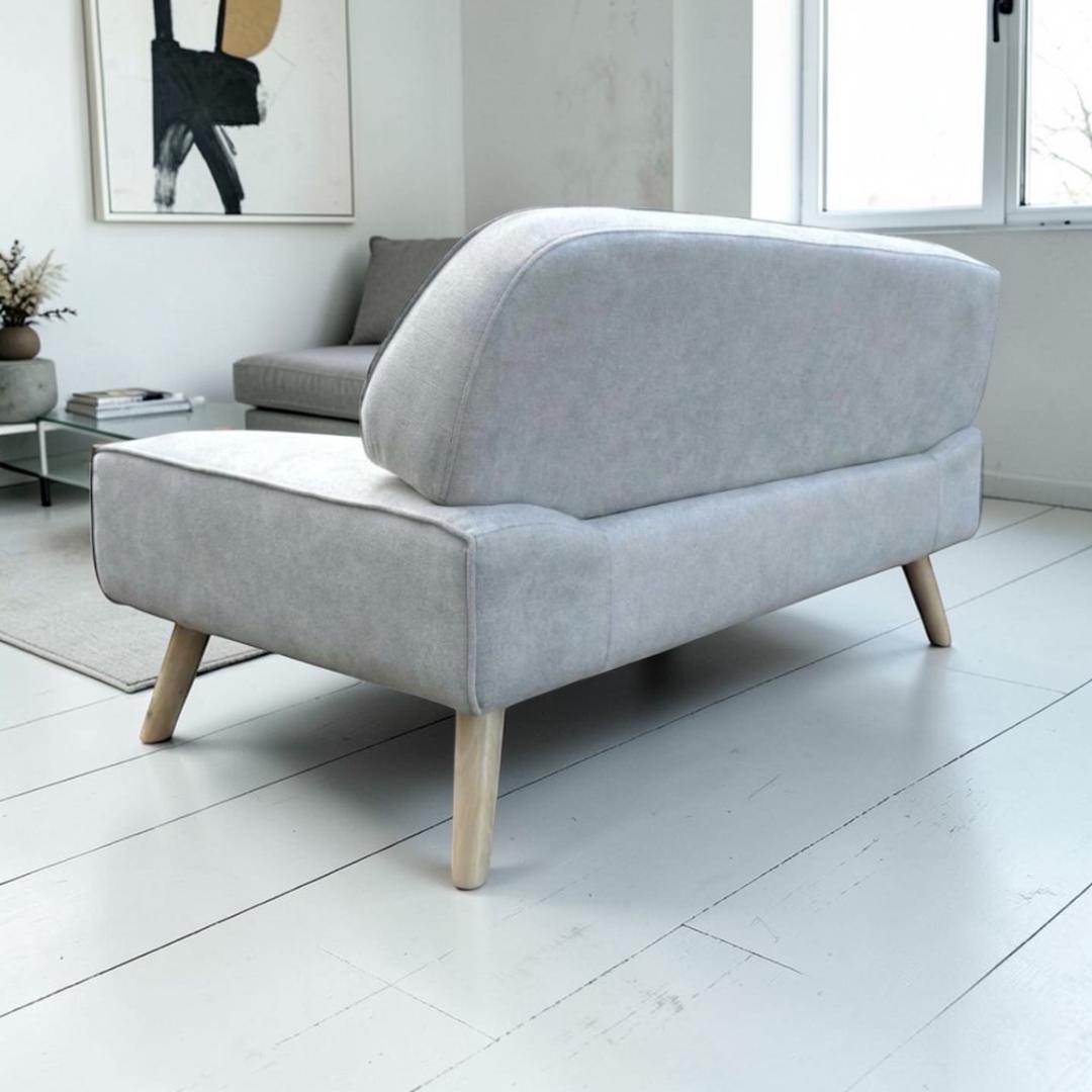 【新品】2WEY タイプ　ロー・ハイ兼用　ベンチソファ　2人掛け