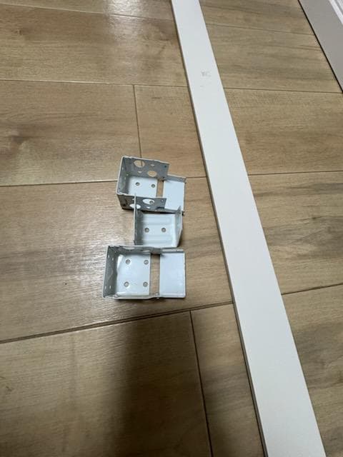 木製ブラインド　ホワイト　159×110　1枚