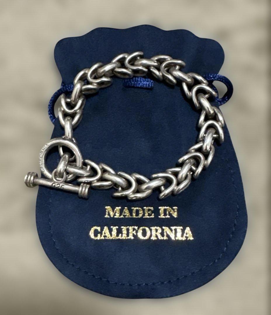 【美品】MADE IN CALIFORNIA　シルバー925 ブレスレット