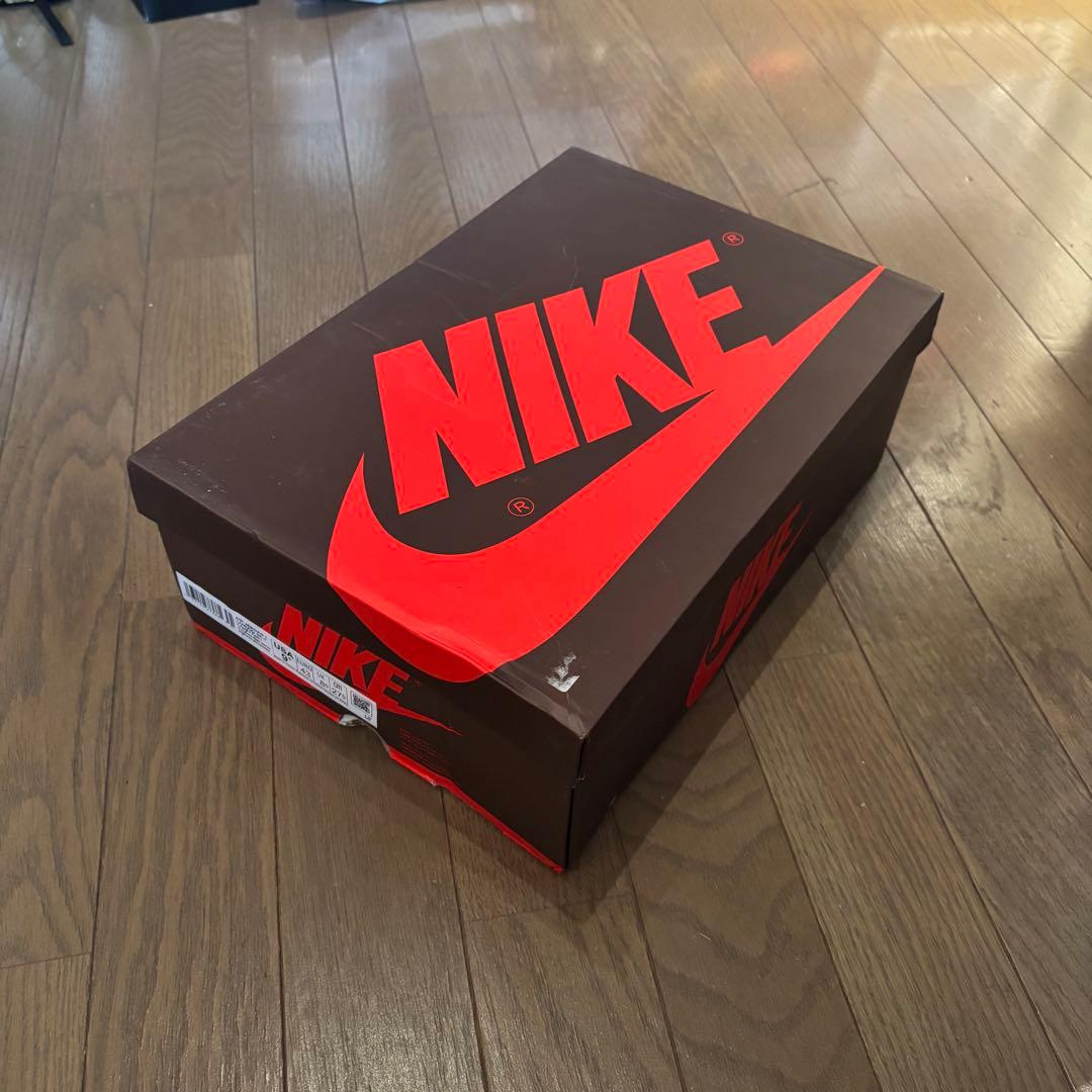 【1度のみ使用】　トラヴィススコット　ナイキ エアジョーダン1 ロー　ダークモカ