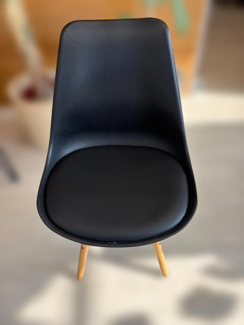 イームズチェア　ブラック　４脚セット