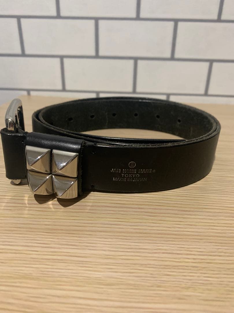 JAM  MADE ジャムホームメイド スタッズ　ベルト　本革　レザー
