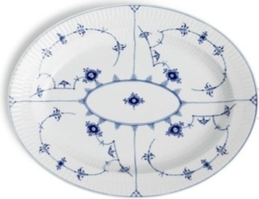 【新品未使用】ロイヤルコペンハーゲン　ブルーフルーテッド　プレイン　30.5cm